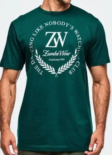 ZUMBA 줌바 정품 미개봉 미사용 새상품 최신작 그린 컬러 T셔츠 프리