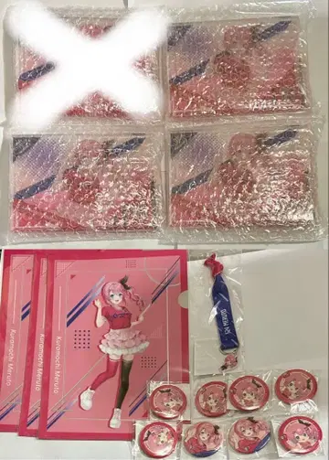 니지산지 쿠라모치 메루토 아크릴 클리어 파일