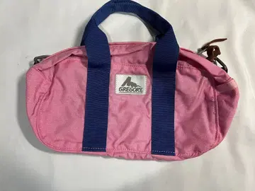 레어 GREGORY 구형 택 버블검 핑크 미니 보스턴