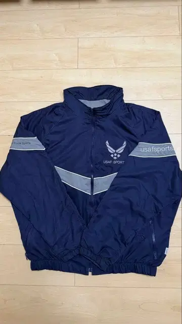 U.S. AIR FORCE SPORTS 나일론 자켓 네이비 L