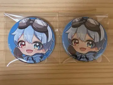 [익명 배송] 리모콘 씨 캔뱃지 2개 세트