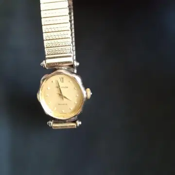 Tissot 여성용 아날로그 시계 골드/실버