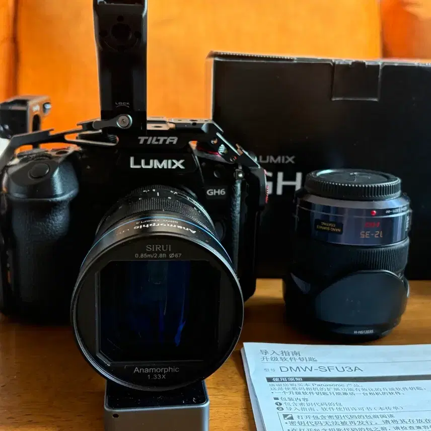 파나소닉 GH6 ( ARRI LOG 포함) + 12-34mm f2.8