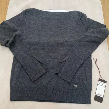 새상품급 폭시 그레이스 울 니트 40 그레이