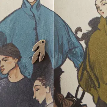 요건 레일 피어스 탑 (한쪽용) 실버 바바굴리