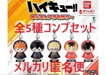 하이큐!! 메지루시 액세서리 전 5종 컴플리트 세트