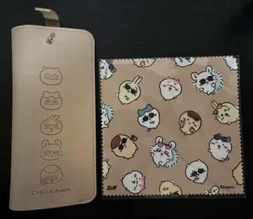 치이카와 Zoff 안경 케이스와 클리너