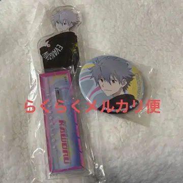 에반게리온 후드티 아크릴 스탠드 캔뱃지 나기사 카오루