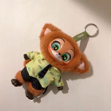 주토피아 MINISO 봉제 인형 펜던트 닉