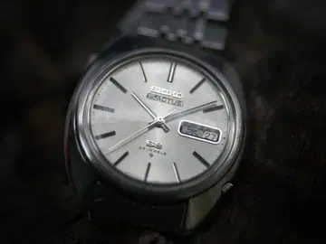 SEIKO5 ACTUS SS / 실버 / 작동품 / 정품 블레스