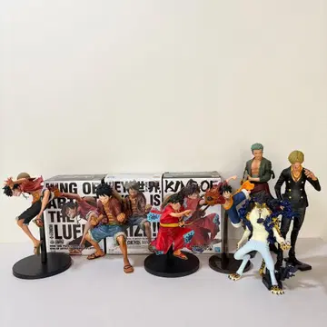 원피스 피규어 묶음 판매 7체 반다이 루피 조로 상디