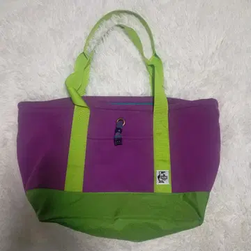 새상품급 CHUMS 참스 토트백 맨투맨 퍼플 옐로우 그린