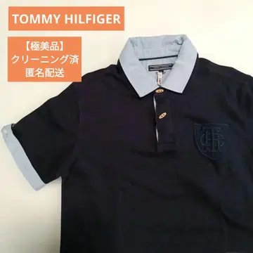 TOMMY HILFIGER 타미힐피거 피케 셔츠 네이비 XL 면