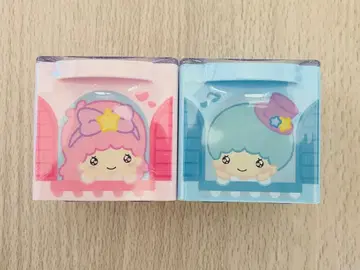 [ 미개봉 새상품 ] 산리오 캐릭터 키키라라 2세트 큐케이스