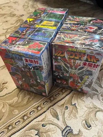 해적전대 고카이저 미니프라 해적합체 고카이오 세트 (미개봉)