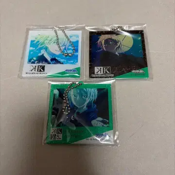 가라오케노테츠진 카라테츠 아크릴 참 고죠 스쿠나 3종 세트 K