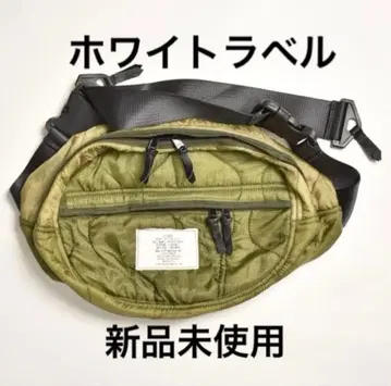 [ 미사용 ] US 산겐자야 M-65 바디백 기무라 타쿠야 화이트