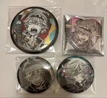 도원암귀 토도로키 하야테 프레셔 프리미엄샵 글리터 메탈캔 캔뱃지