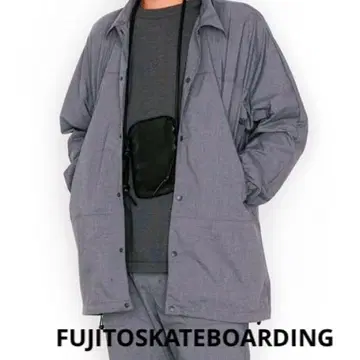 [ FUJITOSKATEBOARDING ] FSB 가죽 미니 파우치 블랙