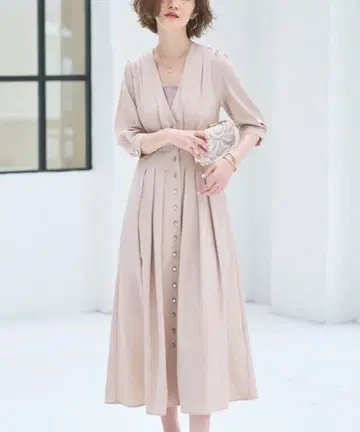 루일 에 부티크 원피스 세레모니 오미야마이리 입학식 입학식 롱