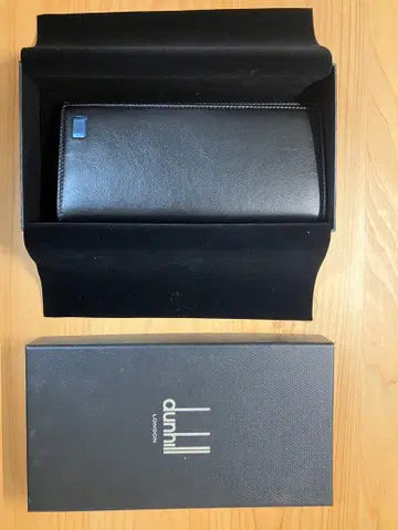 새상품 미사용 DUNHILL (던힐) 장지갑 SIDECAR 블랙