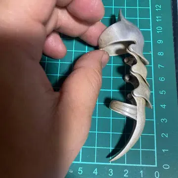 아머링 925 손톱 갑옷