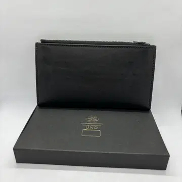 [ 새상품급 ] MOKU UNO Ver.2 부테로 가죽 블랙 장지갑
