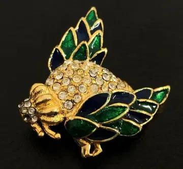 빈티지 벌 모티브 브로치