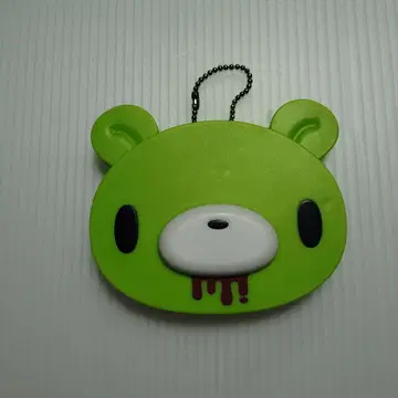 장난꾸러기 곰 그루~미 척스GP 얼굴 그루미 필케이스 그린 레어