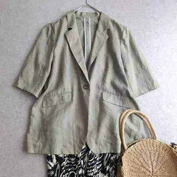 24ss 더마 컬렉션 린넨 자켓 겉옷 셔츠 빅 사이즈 15