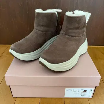 호킨스 스포츠 통굽 S 보아 무스탕 스타일 방한 방수 여성용