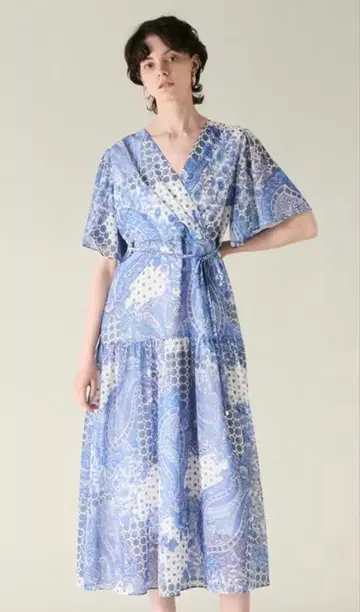 그레이스 콘티넨탈 페이즐리 카슈쿨 원피스 드레스