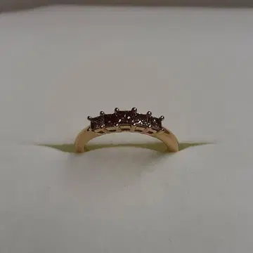 K18YG 브라운 다이아몬드 반지