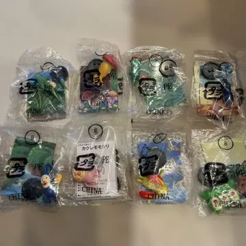 코비토즈칸 식품 완구 피규어 8개 세트 미개봉 새상품