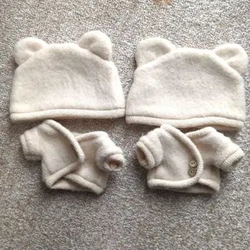 20cm 봉제인형 의류 곰 파자마풍