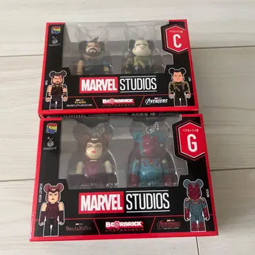 MARVEL BE@RBRICK 스칼렛 위치 & 비전