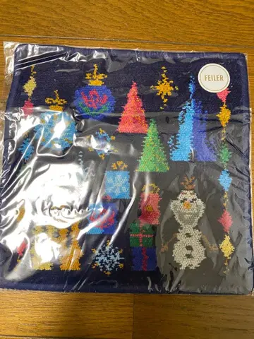 미개봉 새상품 feiler 손수건 디즈니 콜라보 겨울왕국 올라프