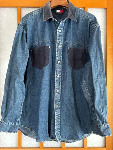 TOMMY HILFIGER 데님 셔츠