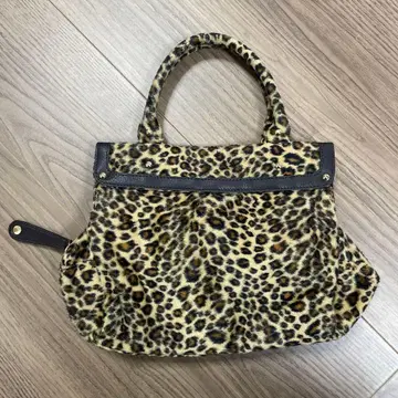 프로포션 바디 드레싱 핸드백 레오파드 무늬 레오파드 토트