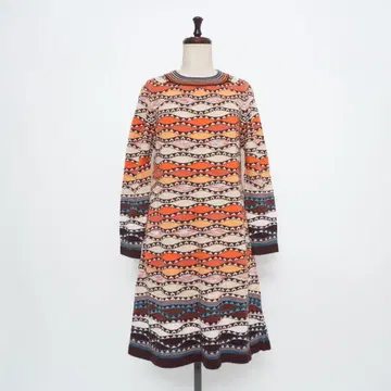 POPPY red 니트 원피스 민족풍 사이즈 S*LD1466