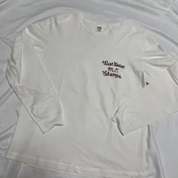 양면 V L 사이즈 BARNS OUTFITTERS 롱T 자수