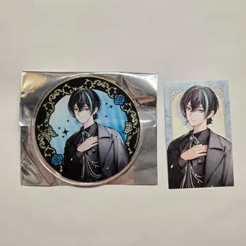 악마성 니폰 렌 아크릴 코스터 그라테 애니메이트 특전 꽃다발 카드