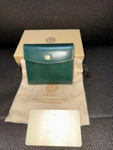 GANZO 긴자점 한정판 보카 지갑 코도반 접이식 지갑