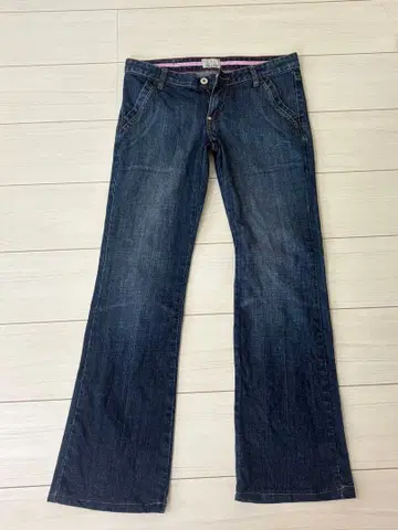 ROXY 데님 팬츠 청바지 자수 로고 포함