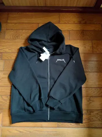 미사용 새상품 METALICA zip Parker M 사이즈 메탈리카