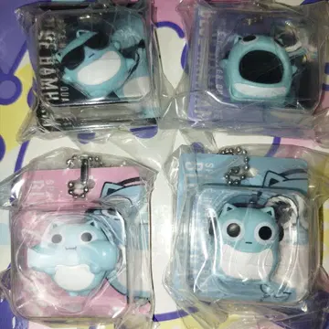 BLUE HAMHAM 가챠 미니어처 패키지 4점 세트