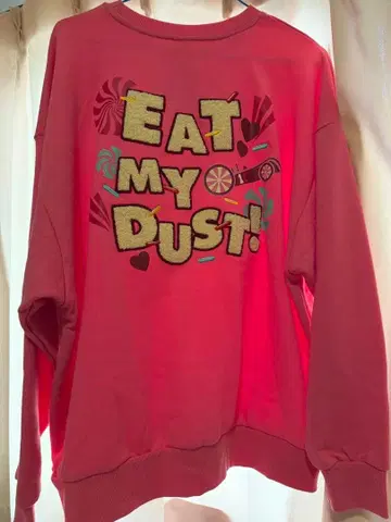 새상품 슈가 러쉬 타피타 트레이닝복 맨투맨 EAT MY DUST