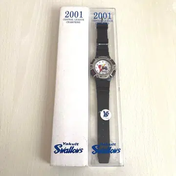야쿠르트 스왈로스 2001년 우승 기념 손목시계