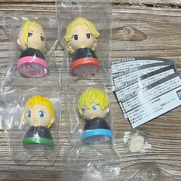 도쿄 리벤저스 피규어 포함 도장 마이키, 드라켄, 무도, 치후유