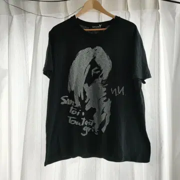 Ground Y 그래픽 T셔츠 블랙